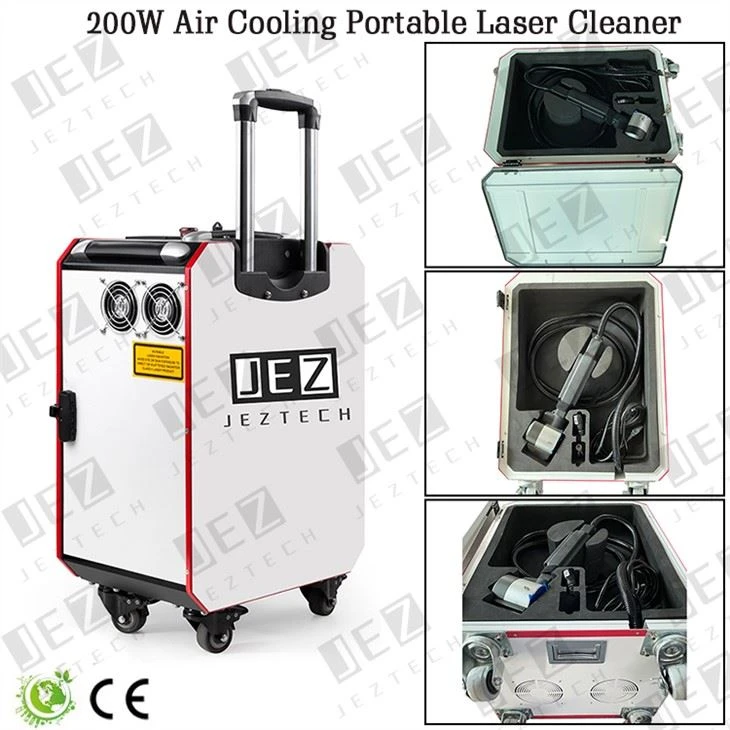 เครื่องทำความสะอาดเลเซอร์แบบพกพาสำหรับกระเป๋าเดินทาง 100W