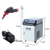 เครื่องเชื่อมเลเซอร์มือถือ 1000W