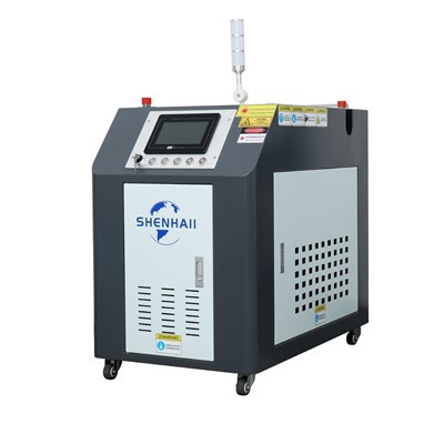เครื่องกำจัดสนิมด้วยเลเซอร์แบบรถเข็น 100 วัตต์